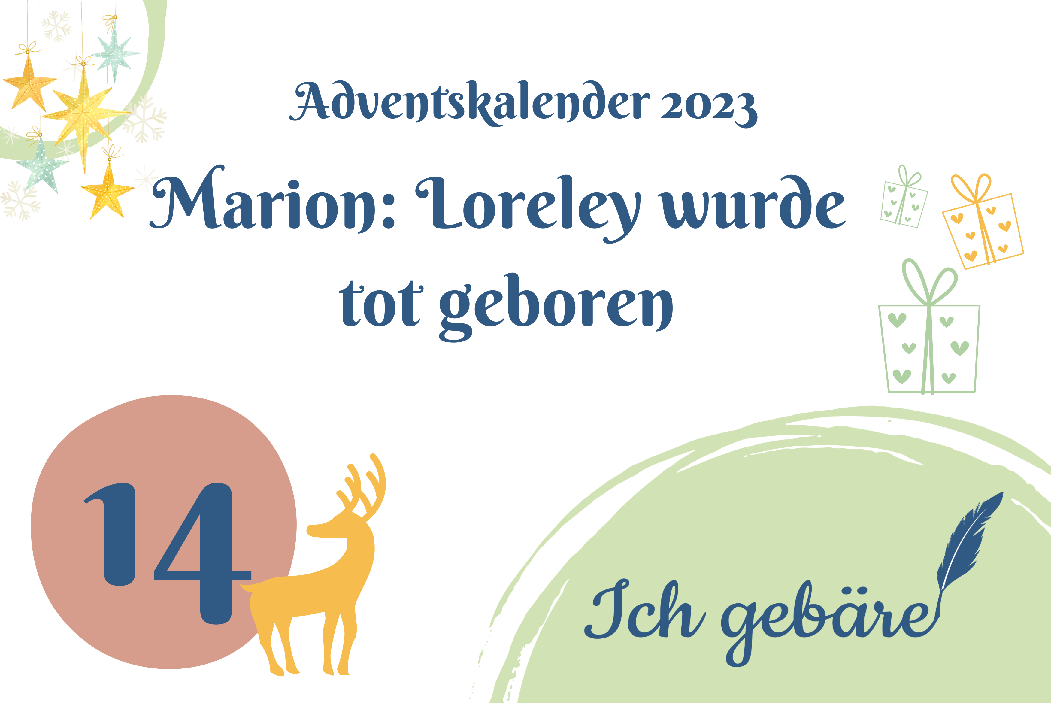 Titelbild: Adventskalender Türchen vierzehn: Marion: Loreley wurde tot geboren
