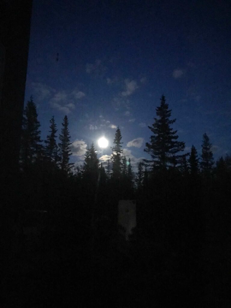 Foto der Mondnacht
