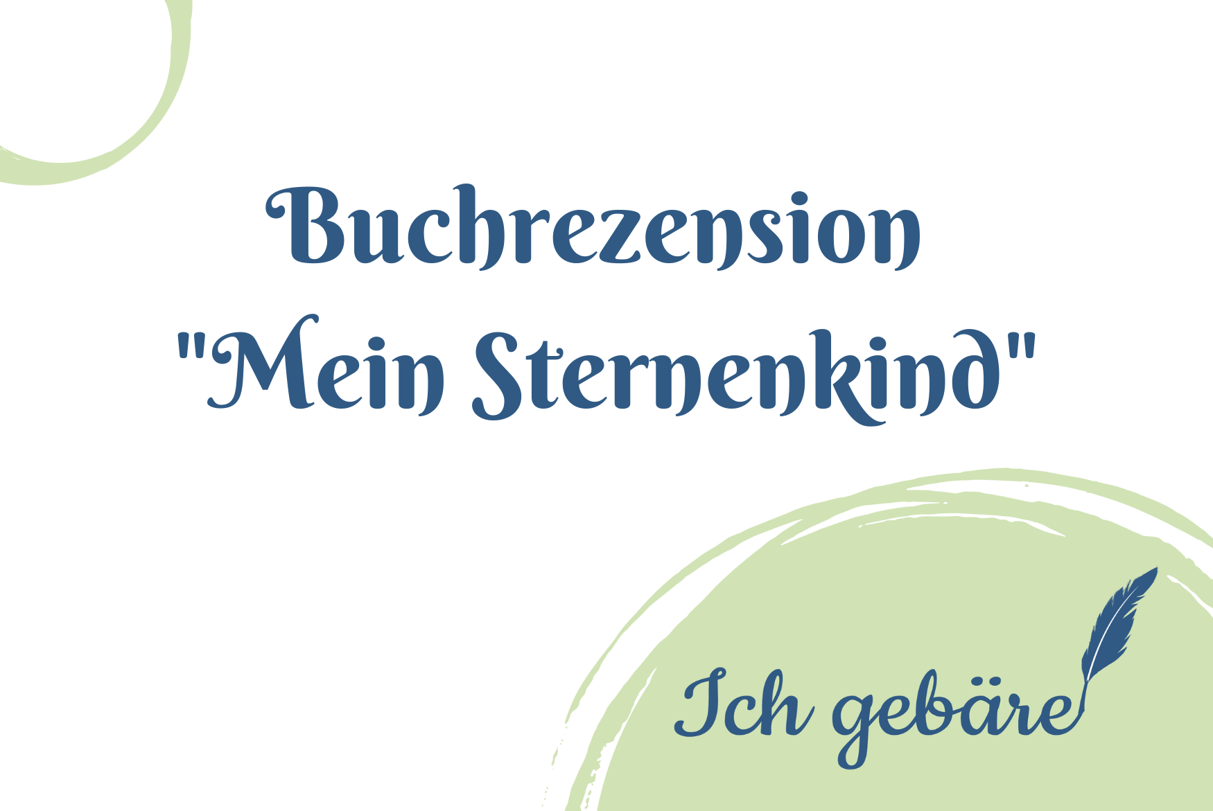 Titelbild: Buchrezension Mein Sternenkind