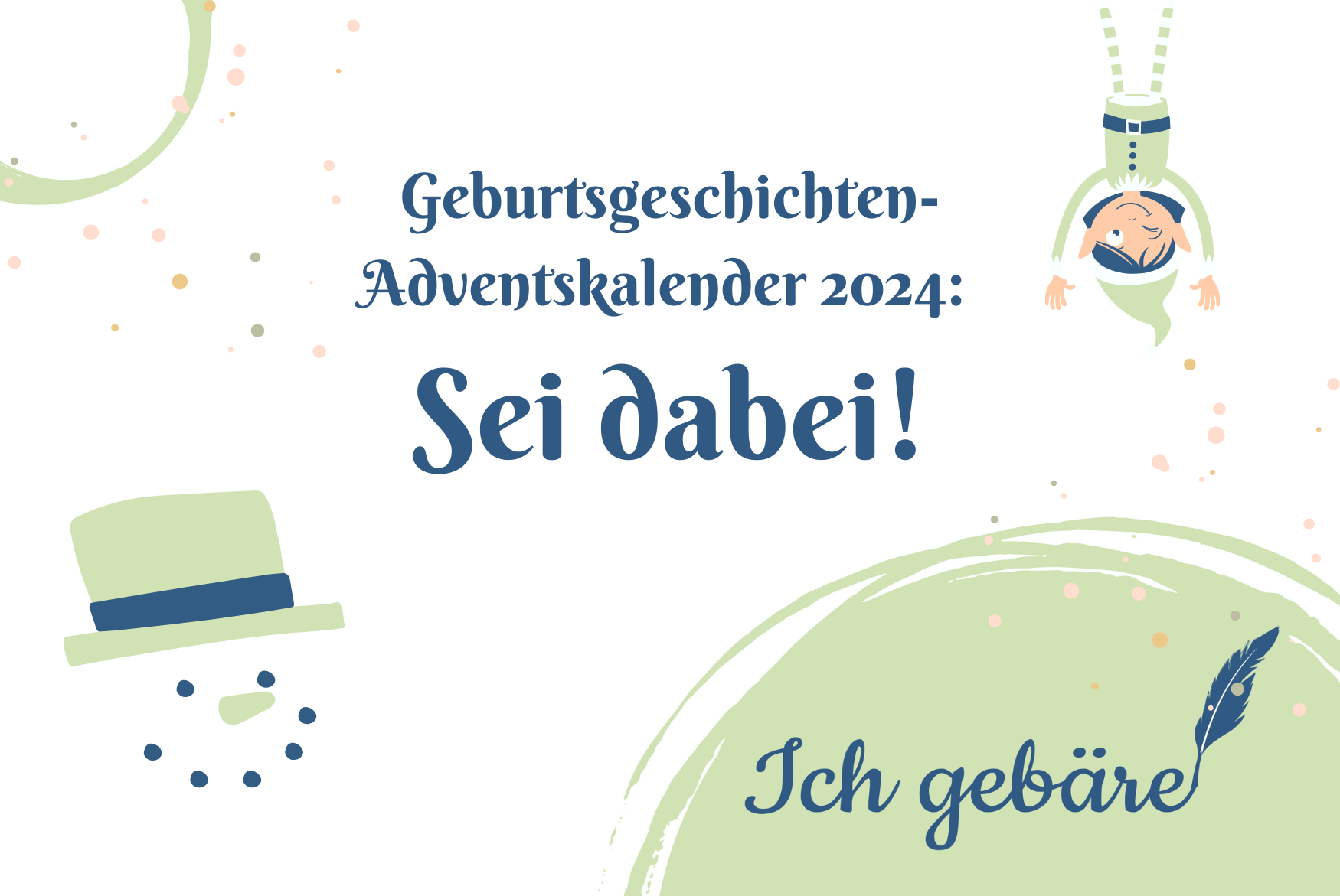 Titelbild: Geburtsgeschichten-Adventskalender 2024: Sei dabei!